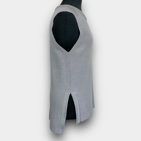 Halston Heritage Gray Tank Top - Picture 2 of 10